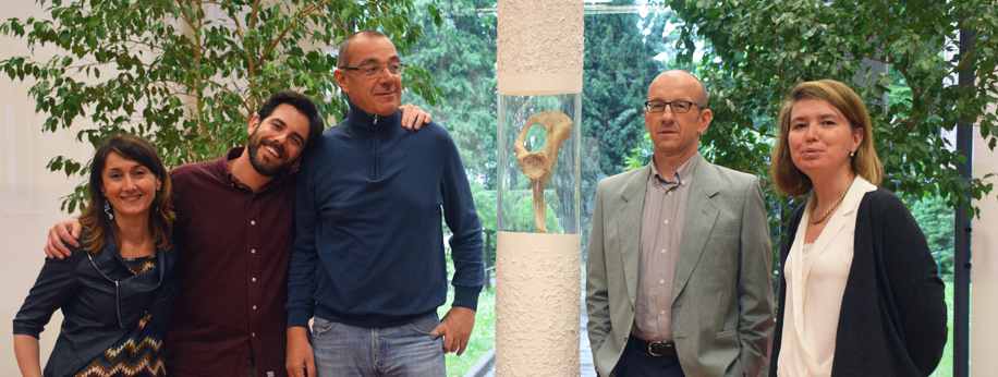 Ferrara, 2016 - Università di Ferrara ·  Palazzo Turchi di Bagno ·  Sala delle Esposizioni di Ateneo. All’inaugurazione della mostra di Benetti intitolata "preHISTORIA CONTEMPORANEA"