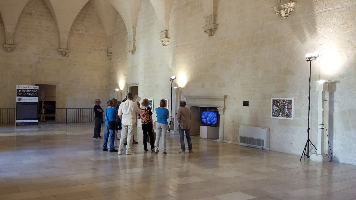 In mostra Andrea Benetti a Lecce Castello Carlo V