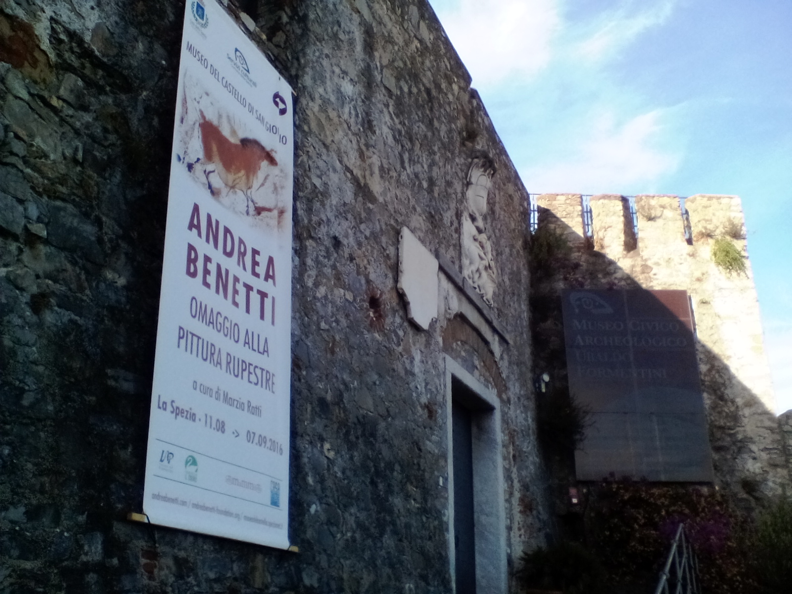 Museo Castello San Giorgio - La Spezia - La mostra di Andrea Benetti