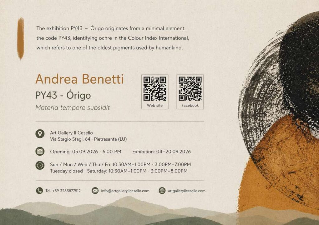 Invito alla mostr a Pietrasanta B