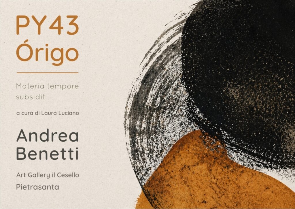 Andrea Benetti a Pietrasanta